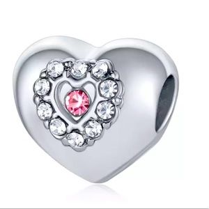 New  925-Charm Bead Fit Necklace Bracelet
